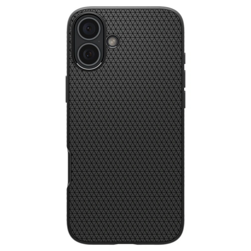 Spigen Liquid Air puzdro pre Apple iPhone 16, matná čierna