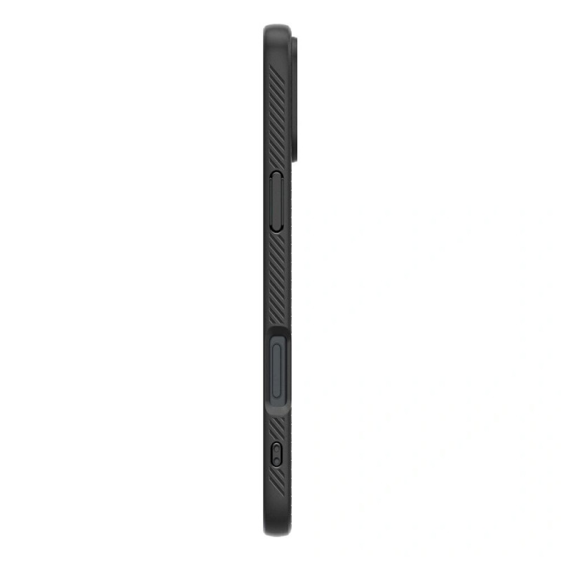 Spigen Liquid Air puzdro pre Apple iPhone 16, matná čierna