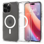 Spigen Ultra Hybrid Mag MagSafe puzdro pre Apple iPhone 16 Pro, priehľadné