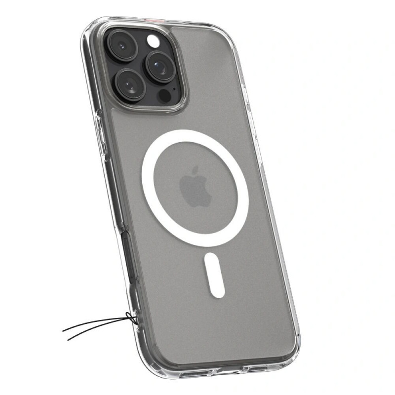Spigen Ultra Hybrid Mag MagSafe puzdro pre Apple iPhone 16 Pro, priehľadné