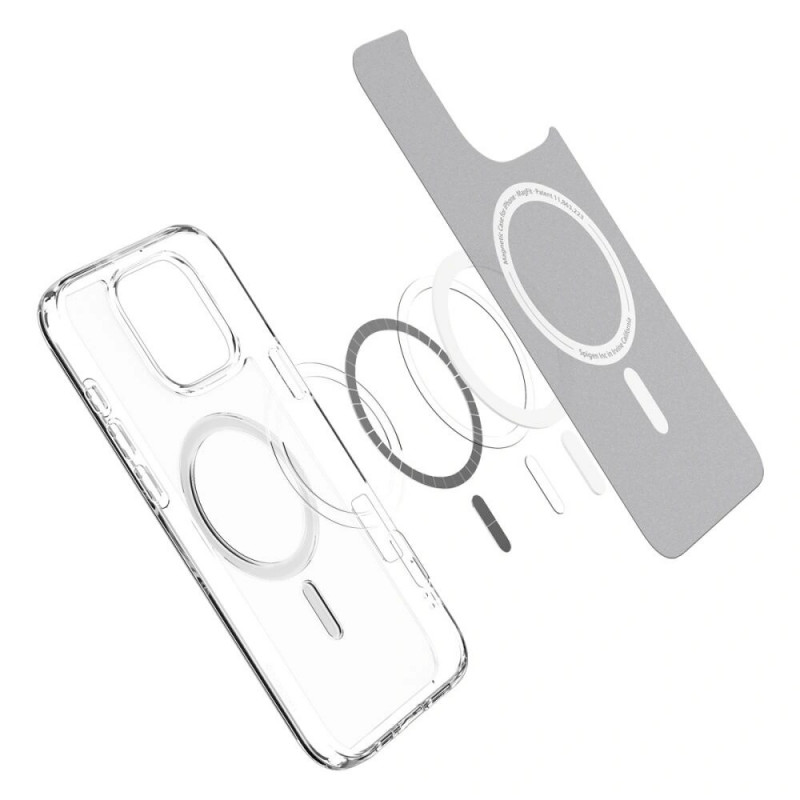 Spigen Ultra Hybrid Mag MagSafe puzdro pre Apple iPhone 16 Pro, priehľadné