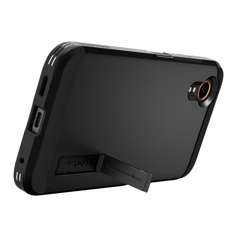 Puzdro Spigen Tough Armor pre Samsung Galaxy XCover7, čierne