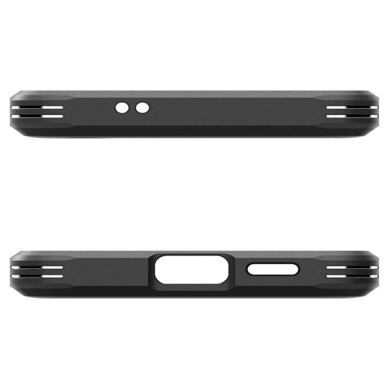 Puzdro Spigen Tough Armor pre Samsung Galaxy S24, čierne