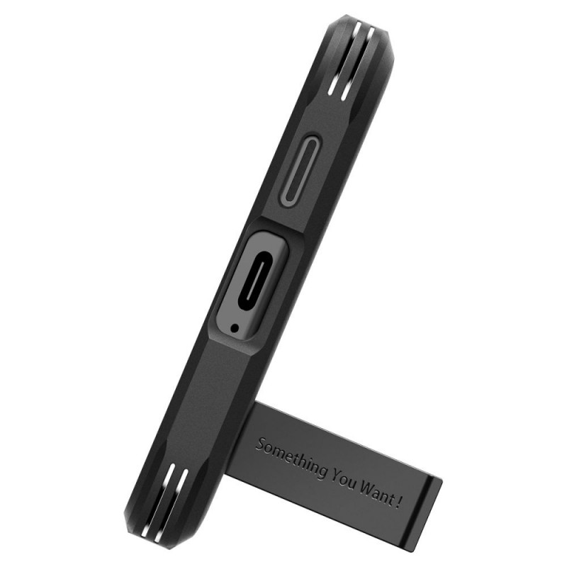 Puzdro Spigen Tough Armor pre Samsung Galaxy S24, čierne