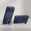 Tech-Protect MagAir Stand MagSafe CC puzdro pre Apple iPhone 17 Pro Max / 18 Pro Max, matná Deep Blue