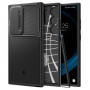 Puzdro Spigen Optik Armor pre Samsung Galaxy S24 Ultra, čierne