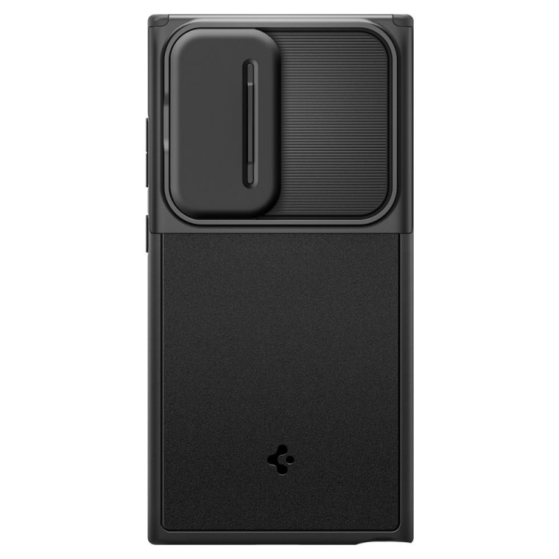 Puzdro Spigen Optik Armor pre Samsung Galaxy S24 Ultra, čierne