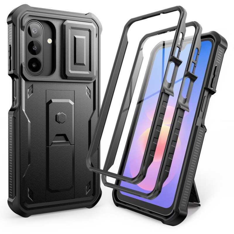 Tech-Protect Kevlar Cam+ 2-Set odolný kryt pre Samsung Galaxy A17 / A18 4G / 5G, čierny