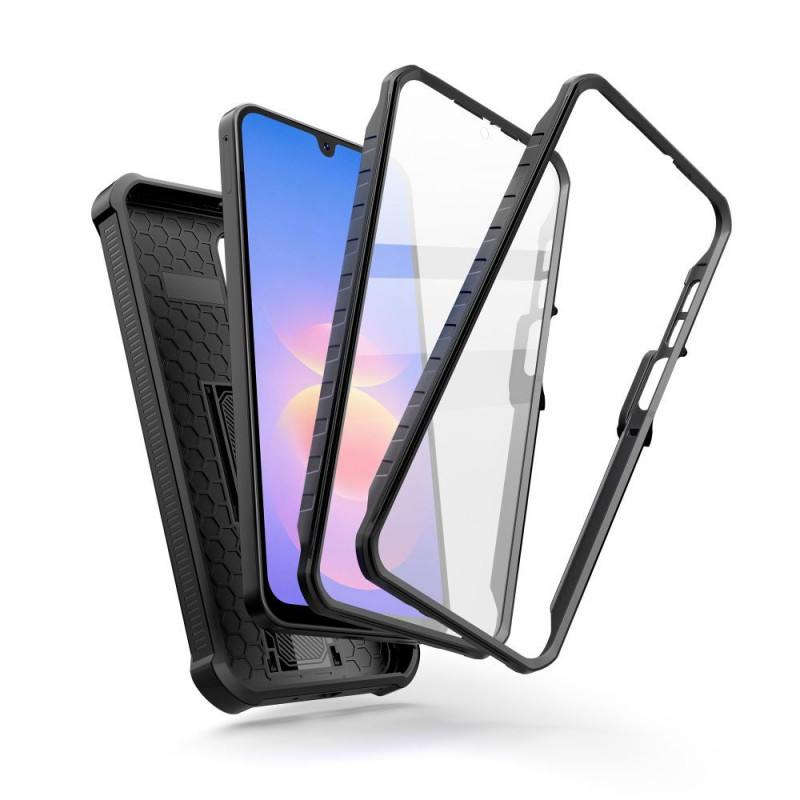 Tech-Protect Kevlar Cam+ 2-Set odolný kryt pre Samsung Galaxy A17 / A18 4G / 5G, čierny