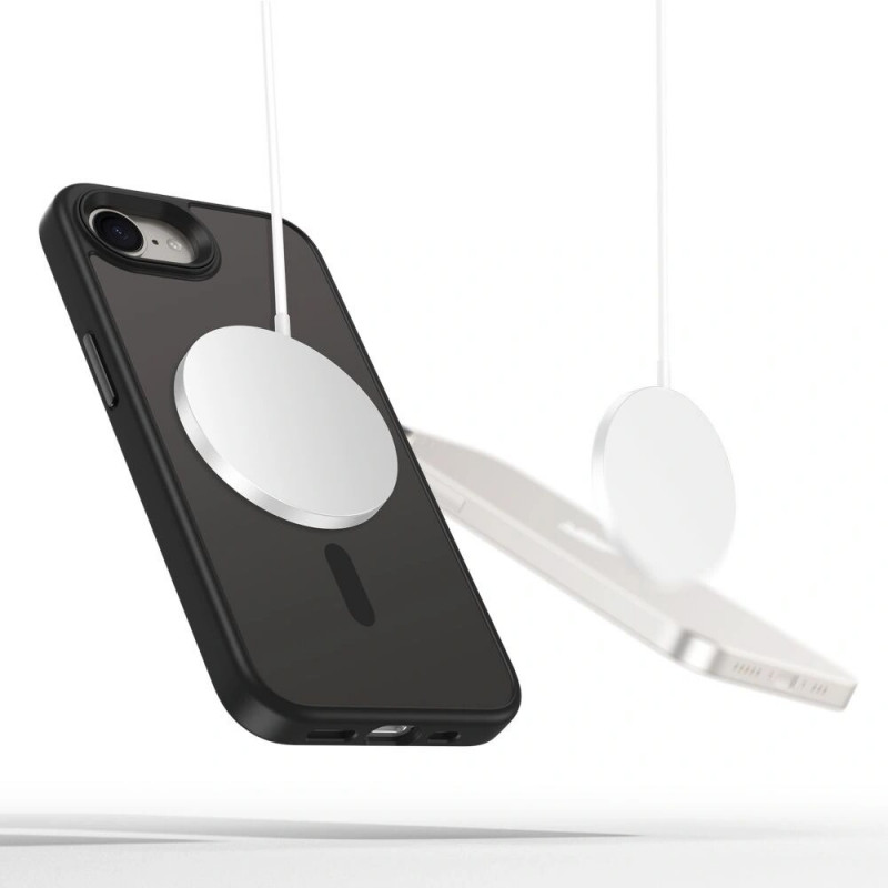 Tech-Protect Magmat MagSafe puzdro pre Apple iPhone 17e / 16e, matná čierna