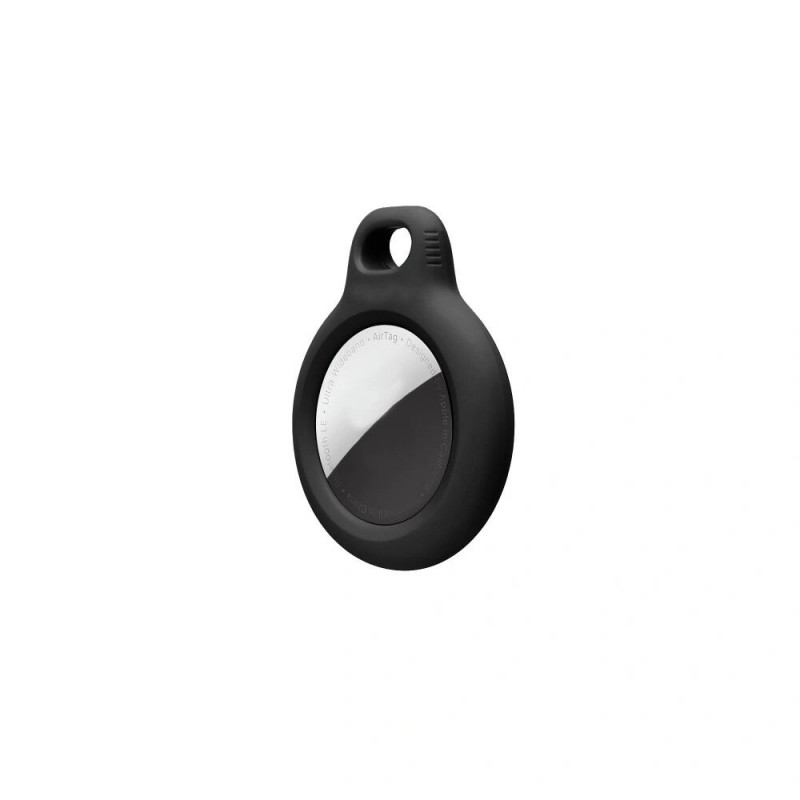 Ochranné puzdro na kľúčenku Tech-Protect Rough Chain pre Apple AirTag, čierne (2 ks)