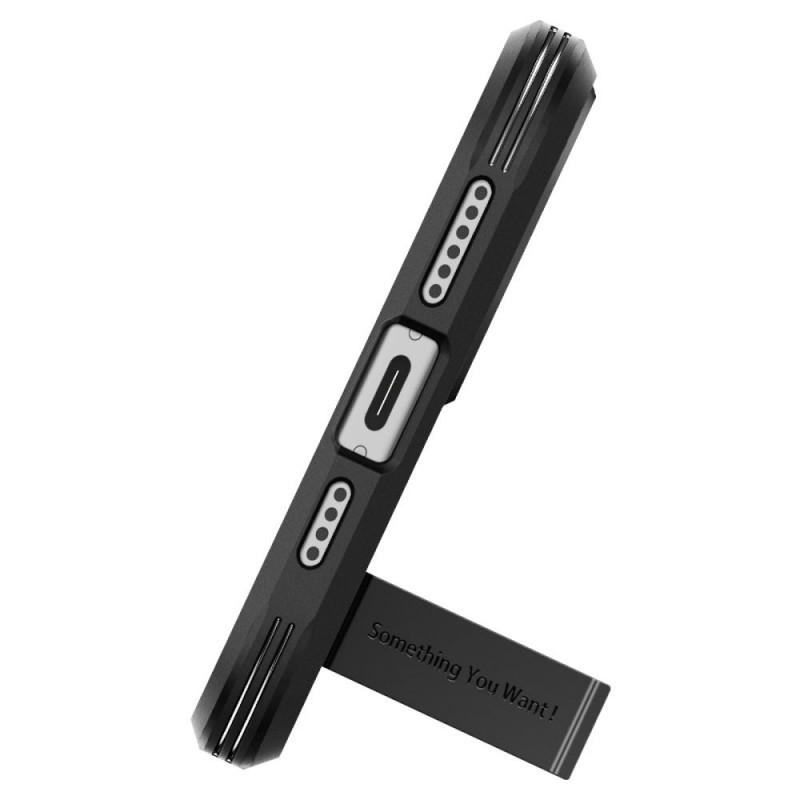Puzdro Spigen Tough Armor Mag s MagSafe pre Apple iPhone 15, čierne