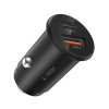Tech-Protect CC02 2-portová autonabíjačka USB-A / USB-C, PD 35W / QC 3.0, čierna (THP4079)