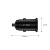 Tech-Protect CC02 2-portová autonabíjačka USB-A / USB-C, PD 35W / QC 3.0, čierna (THP4079)