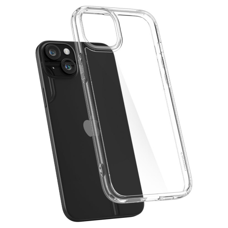 Puzdro Spigen Ultra Hybrid pre Apple iPhone 15, Crystal Clear