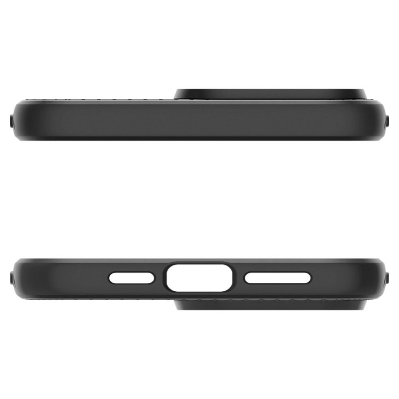Spigen puzdro Liquid Air pre Apple iPhone 15 Pro, matná čierna