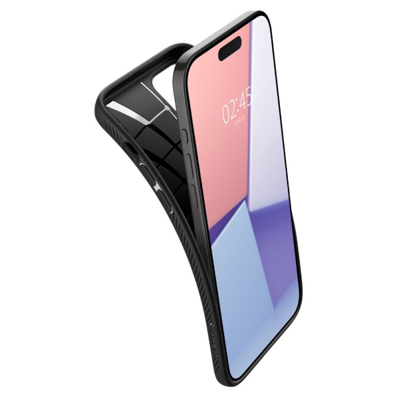 Spigen puzdro Liquid Air pre Apple iPhone 15 Pro, matná čierna