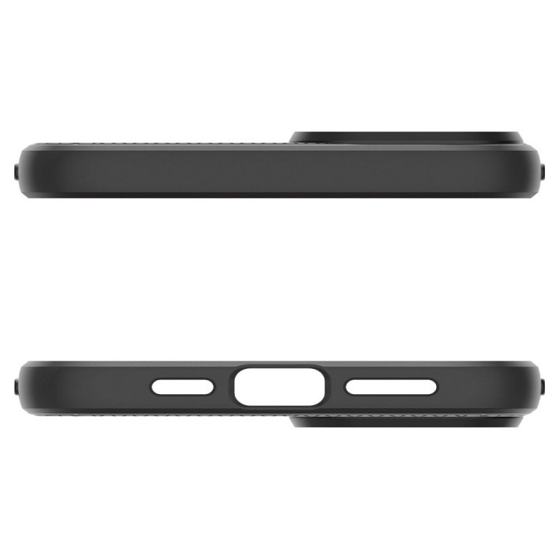 Spigen puzdro Liquid Air pre Apple iPhone 15 Plus / 14 Plus, matná čierna