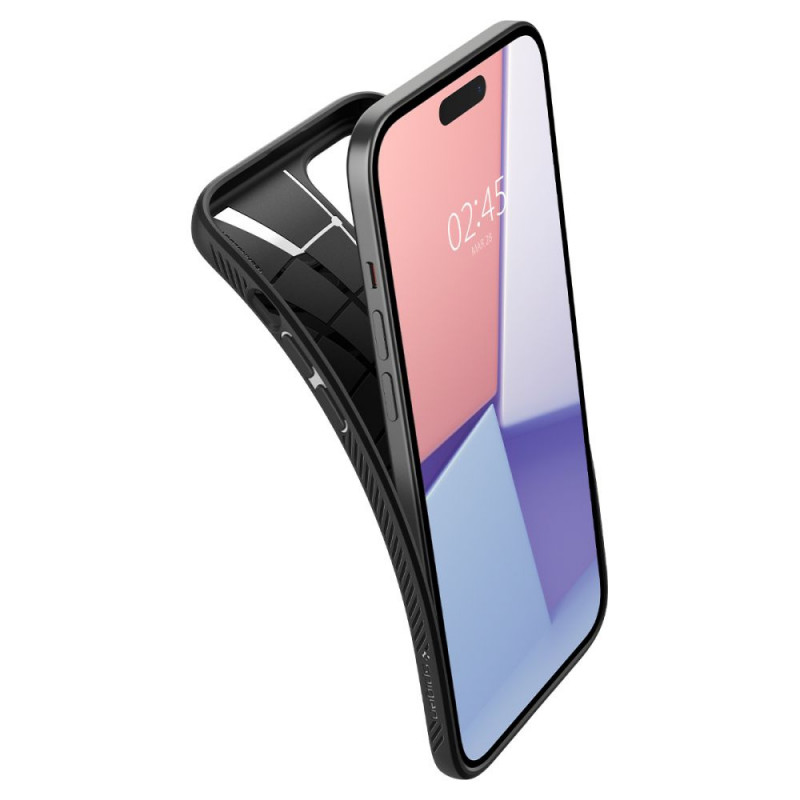 Spigen puzdro Liquid Air pre Apple iPhone 15 Plus / 14 Plus, matná čierna