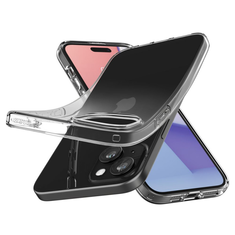 Spigen puzdro Liquid Crystal pre Apple iPhone 15 Plus / 14 Plus, priehľadné