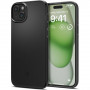 Spigen Puzdro Thin Fit pre Apple iPhone 15 Plus / 14 Plus, čierne