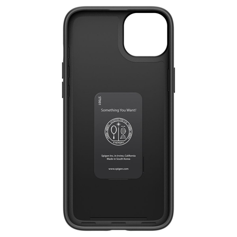 Spigen Puzdro Thin Fit pre Apple iPhone 15 Plus / 14 Plus, čierne