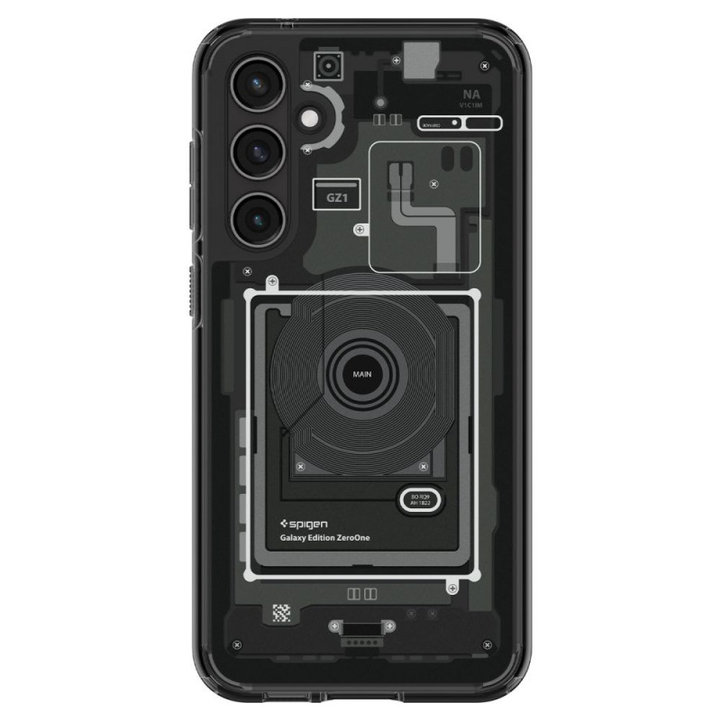 Puzdro Spigen Ultra Hybrid pre Samsung Galaxy S23 FE, Zero One, tmavosivá