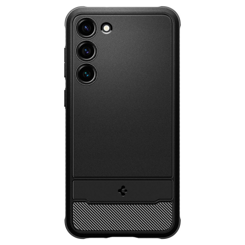 Spigen Puzdro Rugged Armor pre Samsung Galaxy S23, matná čierna