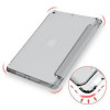 Mercury Clear Back Cover puzdro s priehľadnými zadnými dvierkami pre Apple iPad 10.9 2022 / 11 2025, čierne