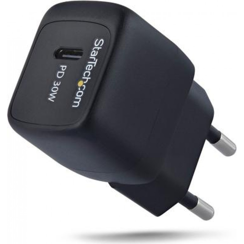 StarTech.com 30 W GaN USB-C nástenná nabíjačka s Power Delivery, PD/PPS (103EB-WALL-CHARGER)