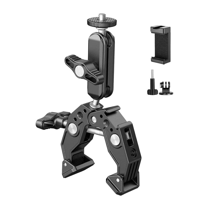 Neewer ST83 Super Clamp Mount s 3" Dual Ball Head Magic Arm (10104474)