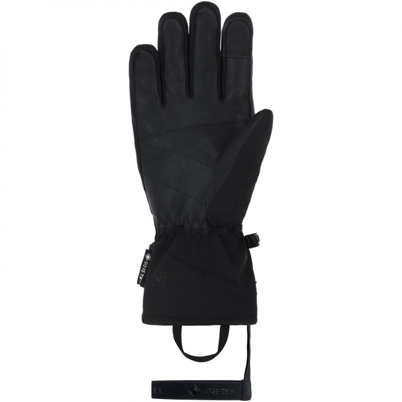 Dámske lyžiarske rukavice Viking Sherpa GTX 2.0, čierne, veľkosť 7