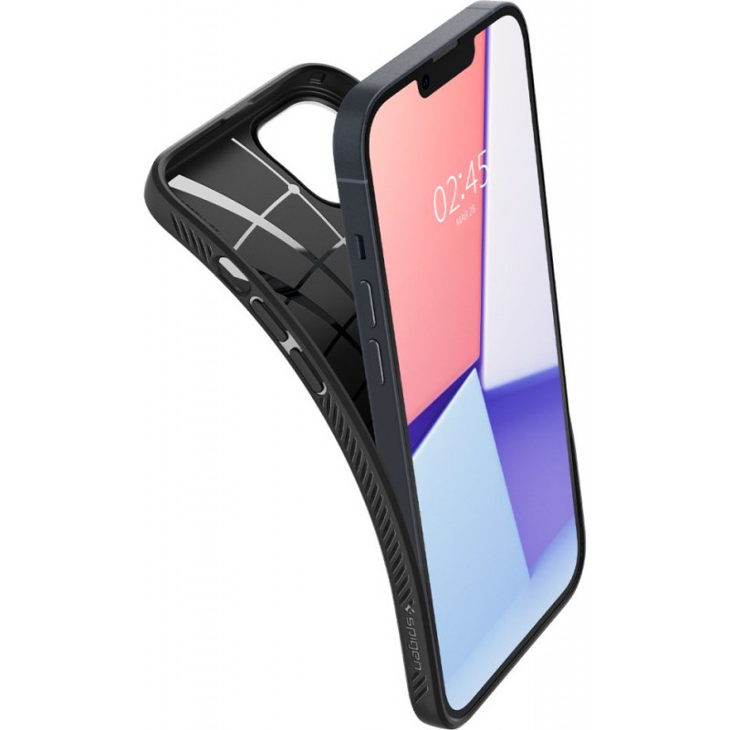 Spigen Liquid Air (ACS05037) puzdro pre Apple iPhone 14, matná čierna