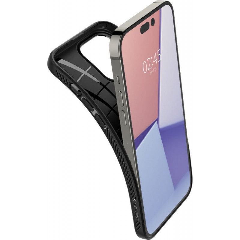 Spigen Liquid Air (ACS04957) puzdro pre Apple iPhone 14 Pro, matná čierna