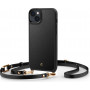Spigen Cyrill Classic Charm Mag (ACS04948) puzdro MagSafe s remienkom pre Apple iPhone 14 Plus / 15 Plus, čierne