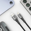 Kábel Tech-Protect Ultraboost DNA USB-A / Lightning, 12W, 2,4A, 25 cm, Iron Grey