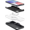 Spigen Silicone Fit Mag (ACS04920) puzdro MagSafe pre Apple iPhone 14 Plus / 15 Plus, čierne