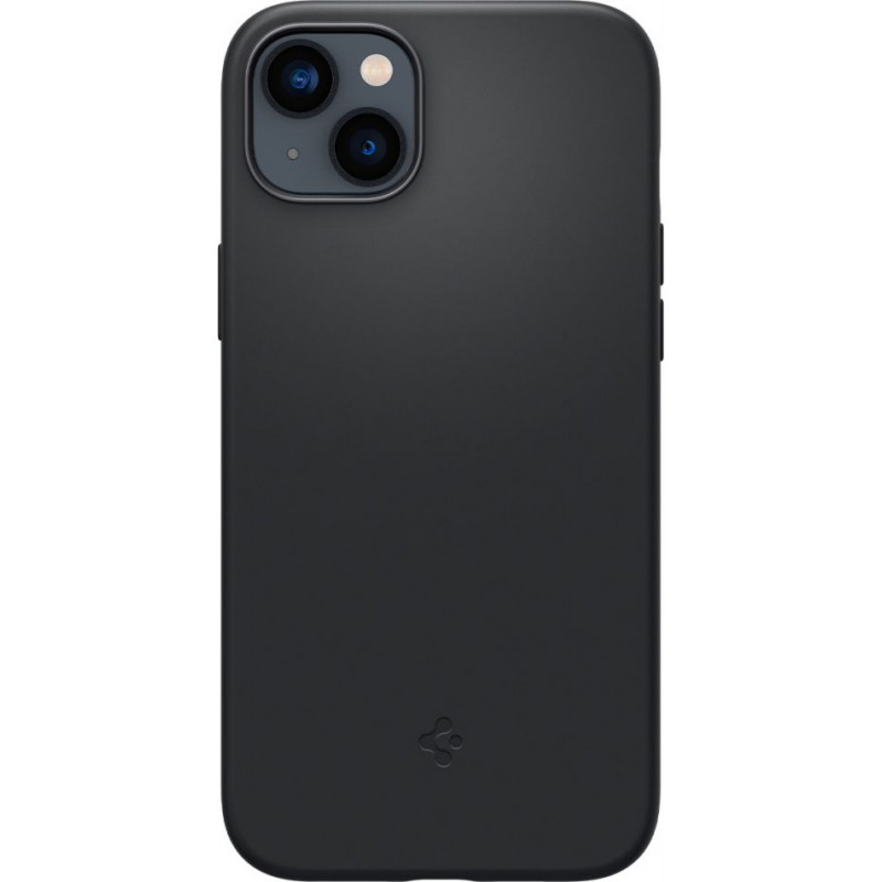 Spigen Silicone Fit Mag (ACS04920) puzdro MagSafe pre Apple iPhone 14 Plus / 15 Plus, čierne