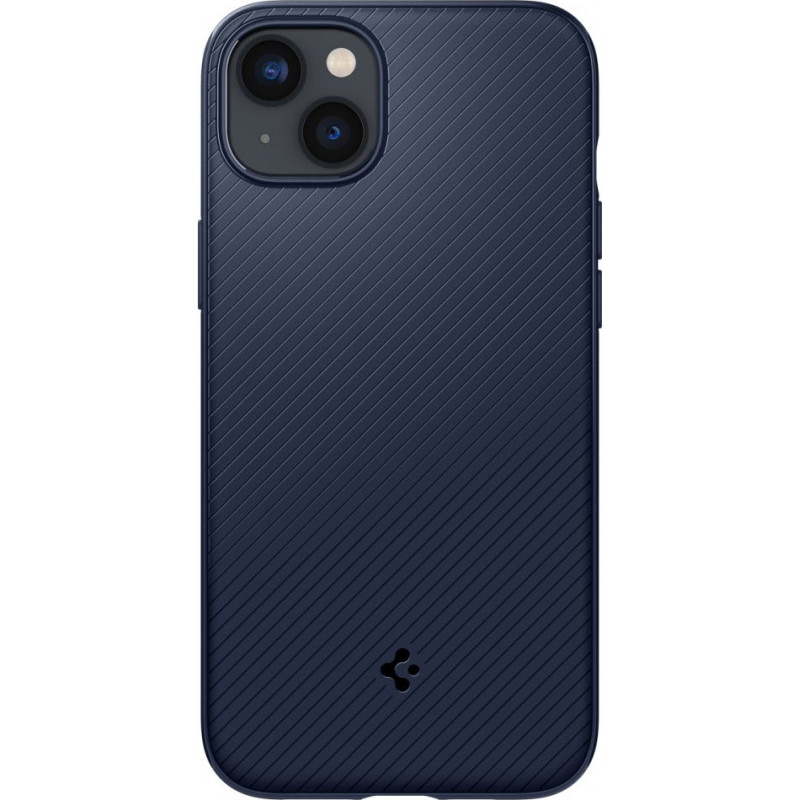 Spigen Mag Armor (ACS04919) puzdro pre Apple iPhone 14 Plus / 15 Plus, námornícka modrá
