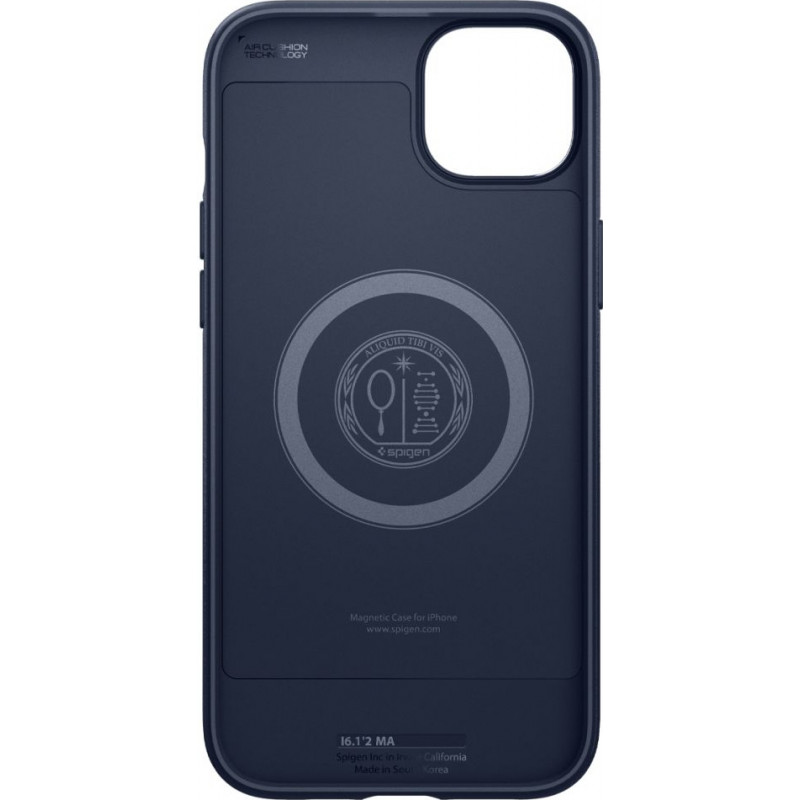 Spigen Mag Armor (ACS04919) puzdro pre Apple iPhone 14 Plus / 15 Plus, námornícka modrá