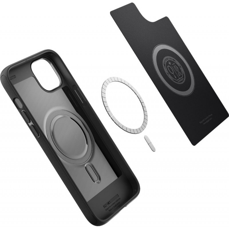 Spigen Mag Armor (ACS04918) puzdro pre Apple iPhone 14 Plus / 15 Plus, matná čierna