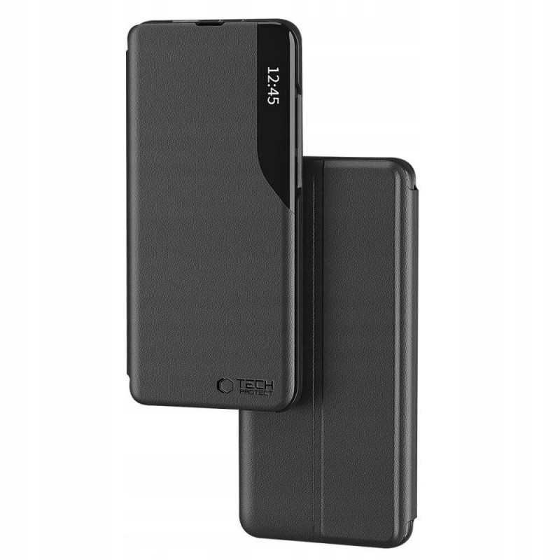Puzdro Tech-Protect Smart View pre Xiaomi Redmi 12, čierne