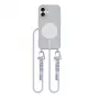 Tech-Protect MagNecklace 26328-0 MagSafe puzdro pre Apple iPhone 16, sivé
