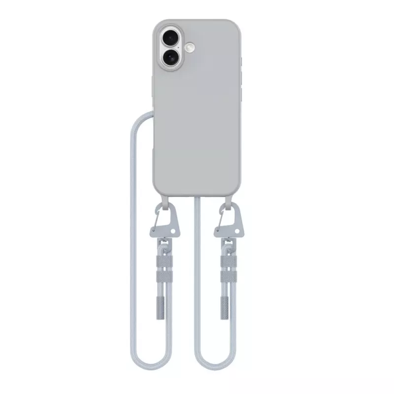 Tech-Protect MagNecklace 26328-0 MagSafe puzdro pre Apple iPhone 16, sivé