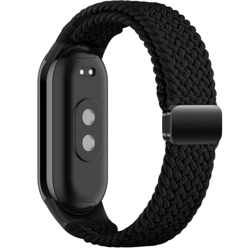 Remienok Tech-Protect Nylonmag pre Xiaomi Smart Band 8 / 9 / NFC, čierny