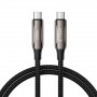 Kábel Tech-Protect UB10T Ultraboost USB-C / USB-C PD240W/QC4.0, 100 cm, čierny