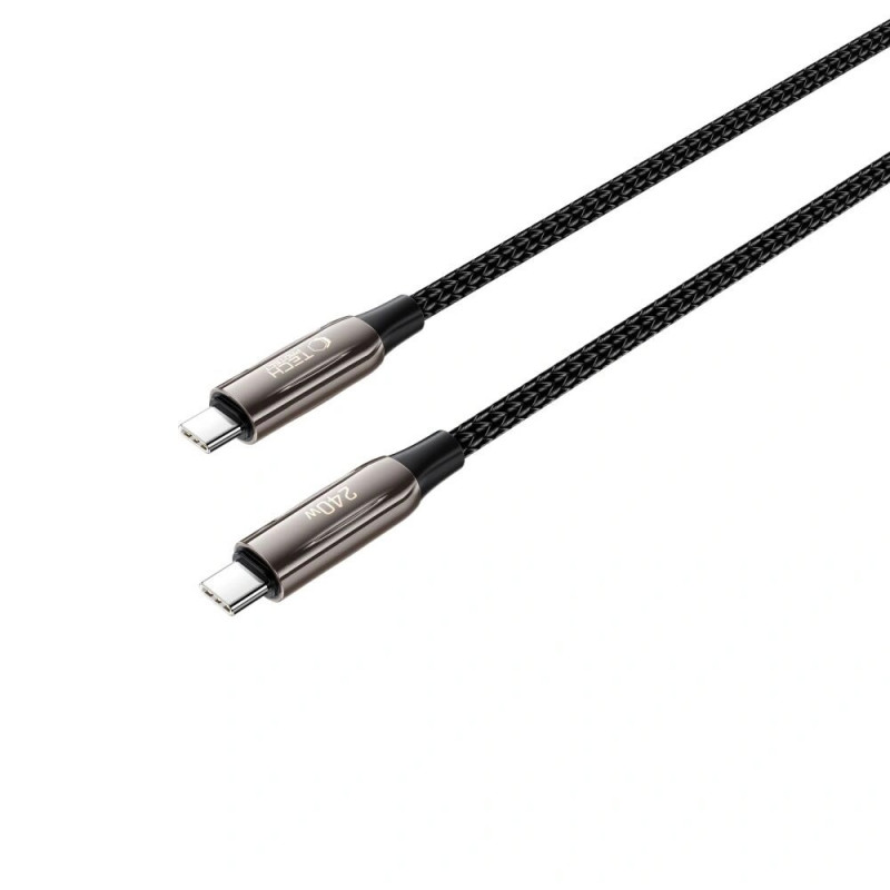 Kábel Tech-Protect UB10T Ultraboost USB-C / USB-C PD240W/QC4.0, 200 cm, čierny