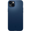 Spigen Thin Fit puzdro na Apple iPhone 14 Plus / 15 Plus, námornícka modrá