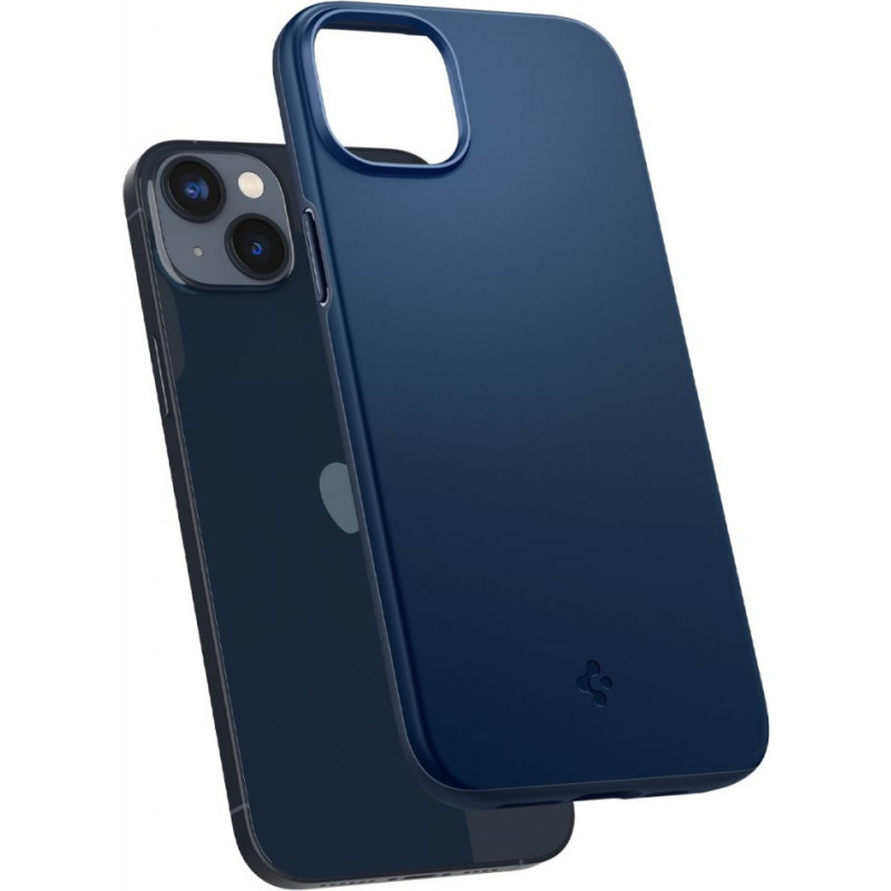 Spigen Thin Fit puzdro na Apple iPhone 14 Plus / 15 Plus, námornícka modrá