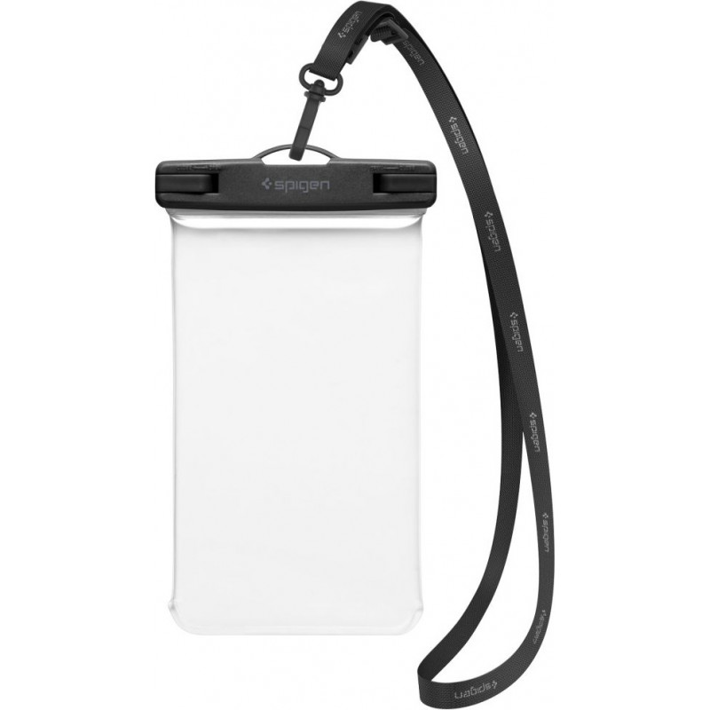 Spigen A601 Aqua Shield univerzálne vodotesné puzdro, Crystal Clear